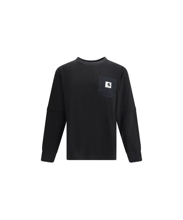WIP Cotton Jersey L/S T-Shirt by Sacai x Carhartt