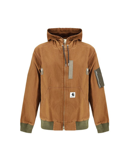 Washed Duck Hooded Blouson by Sacai x Carhartt WIP