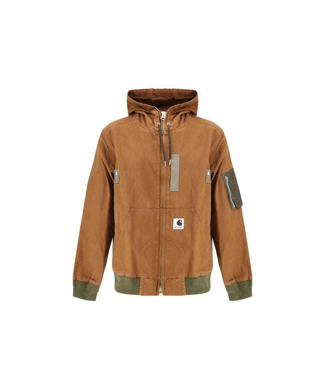 Washed Duck Hooded Blouson by Sacai x Carhartt WIP