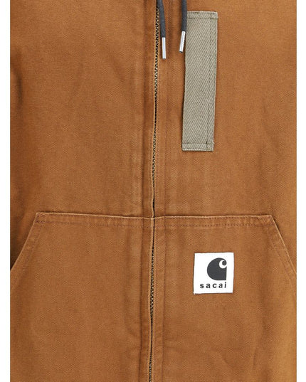 Washed Duck Hooded Blouson by Sacai x Carhartt WIP