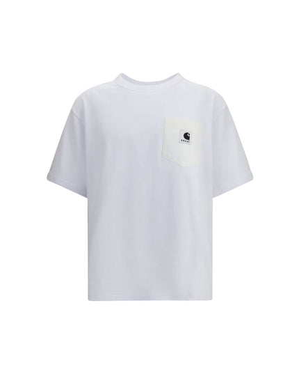 WIP Cotton Jersey T-Shirt by Sacai x Carhartt