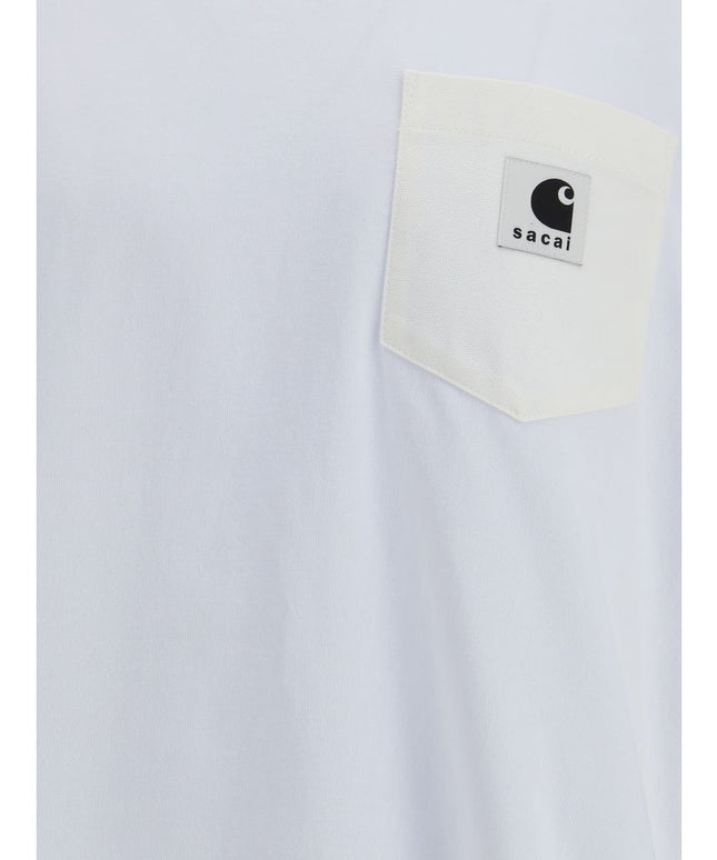 WIP Cotton Jersey T-Shirt by Sacai x Carhartt