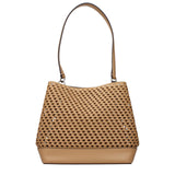 Michael Kors Brown Leather Shoulder Bags