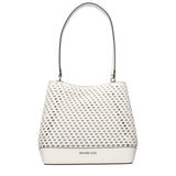 Michael Kors White Leather Shoulder Bags