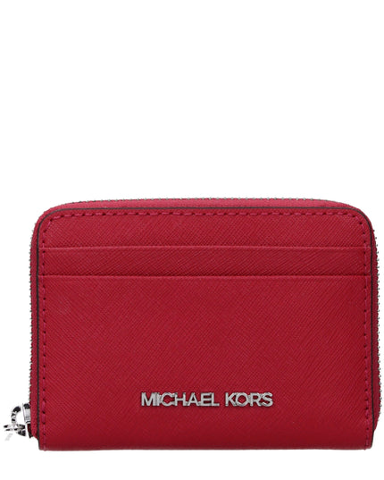 Michael Kors Red Leather Cardholders