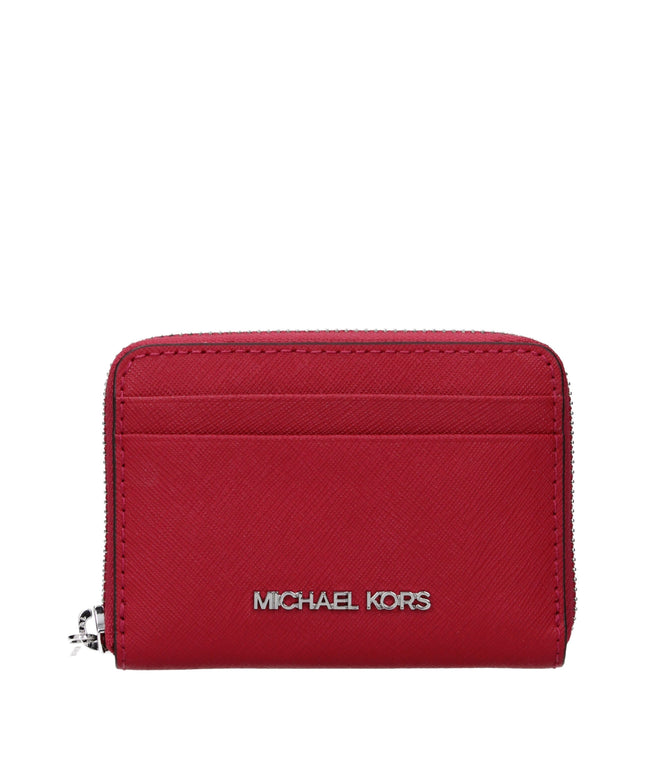 Michael Kors Red Leather Cardholders