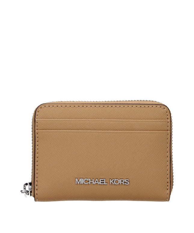 Michael Kors Brown Leather Cardholders