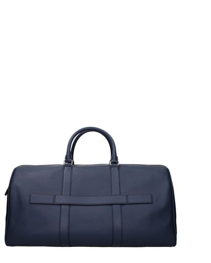 Michael Kors Blue Leather Luggage And Travel