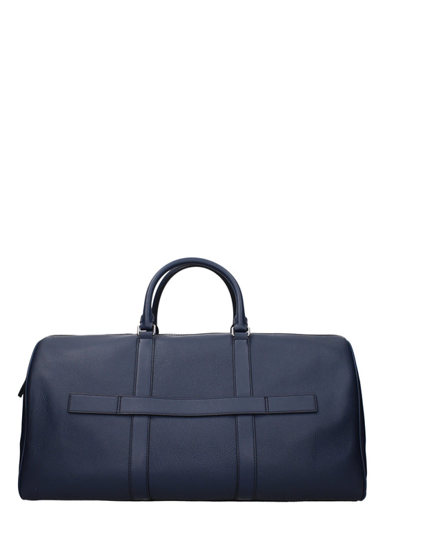Michael Kors Blue Leather Luggage And Travel