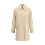 Valentino Wool Drap Caban