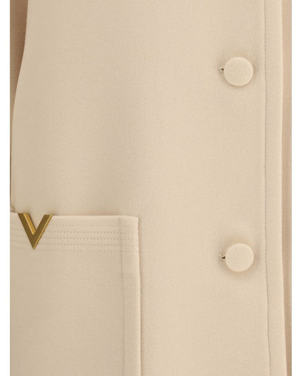 Valentino Wool Drap Caban