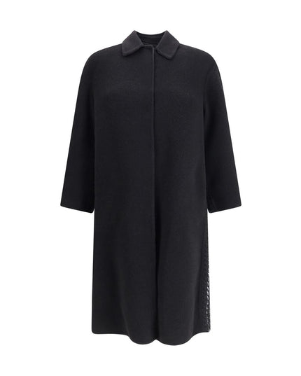 Fabiana Filippi Soft Wool and Cashmere Double Coat