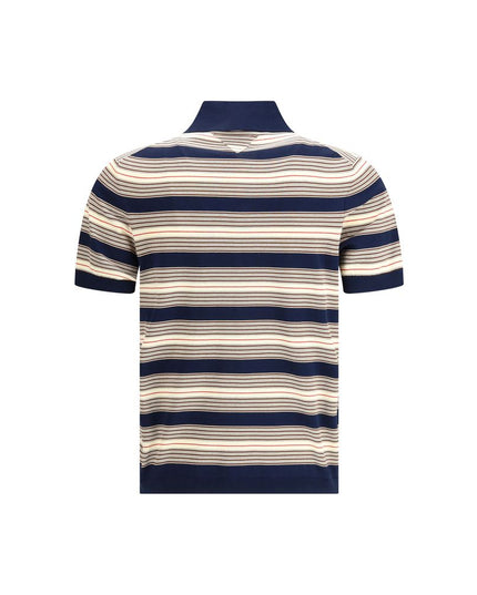 Prada Striped cotton Polo