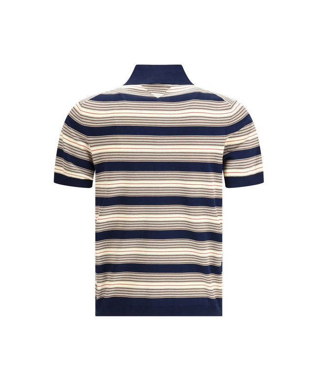 Prada Striped cotton Polo