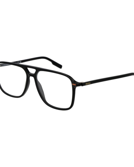 Ermenegildo Zegna Black Men Glasses Frame