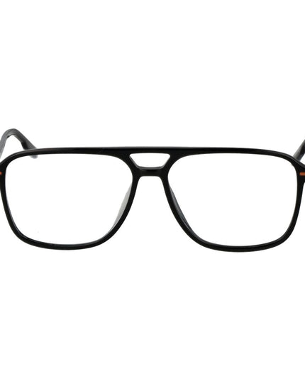 Ermenegildo Zegna Black Men Glasses Frame