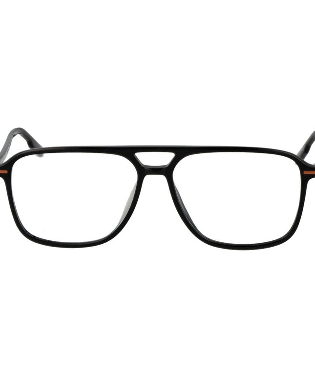 Ermenegildo Zegna Black Men Glasses Frame