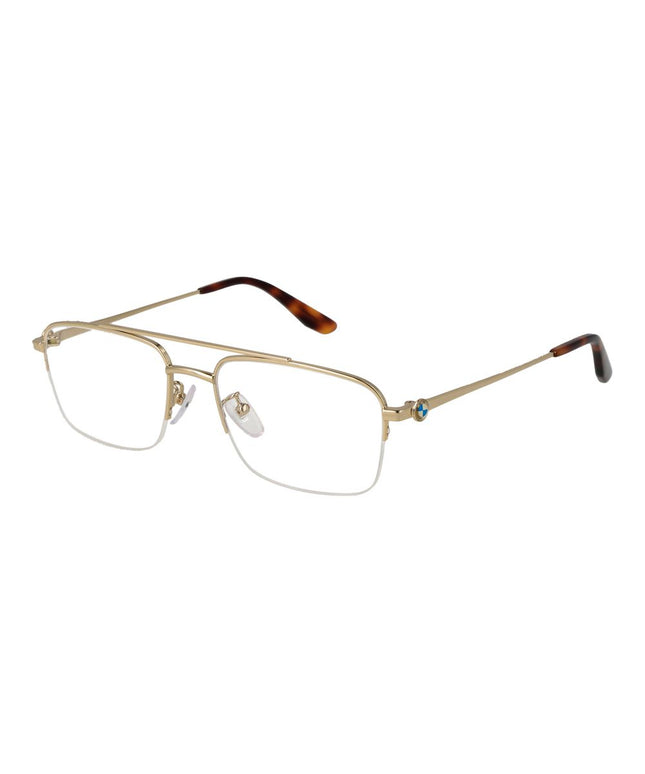 BMW Gold Men Glasses Frame