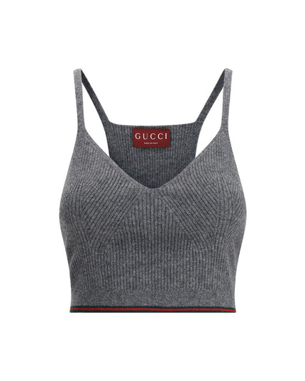 Gucci V-neck ribbed Top