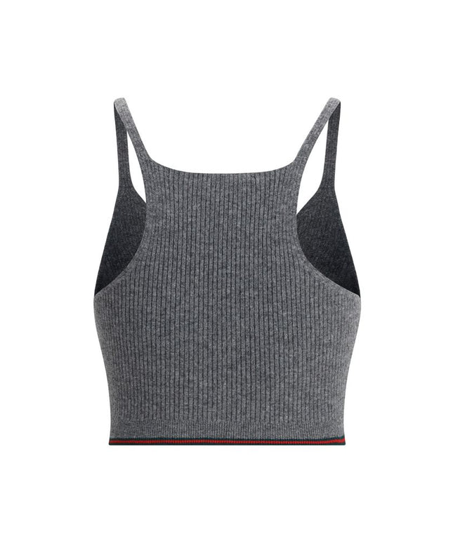 Gucci V-neck ribbed Top