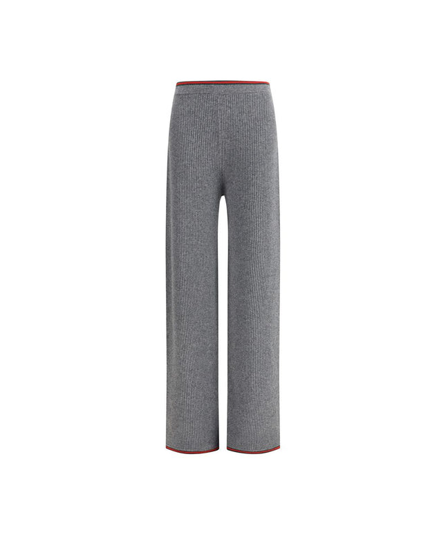 Gucci Ribbed Wool Trousers