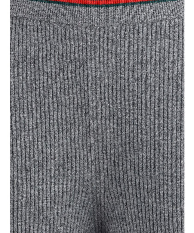 Gucci Ribbed Wool Trousers