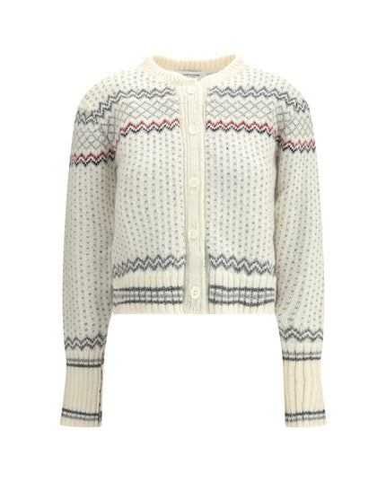 Thom Browne Wool and Mohair Cardigan