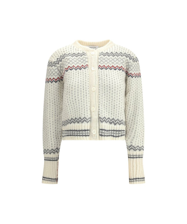 Thom Browne Wool and Mohair Cardigan