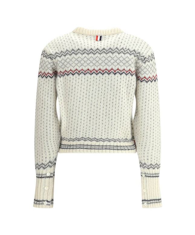 Thom Browne Wool and Mohair Cardigan