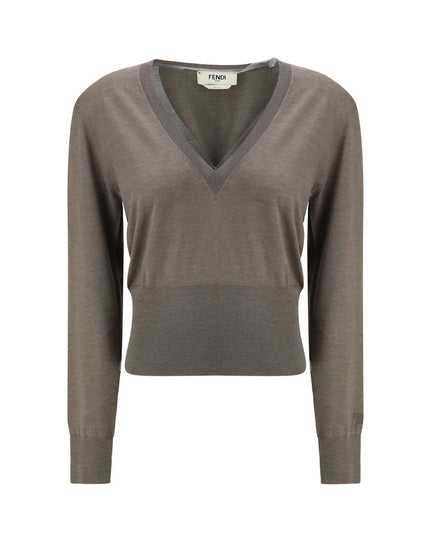 Fendi Cashmere and Silk long-sleeve Sweater