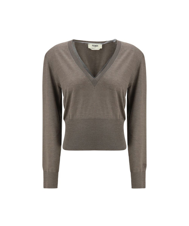 Fendi Cashmere and Silk long-sleeve Sweater