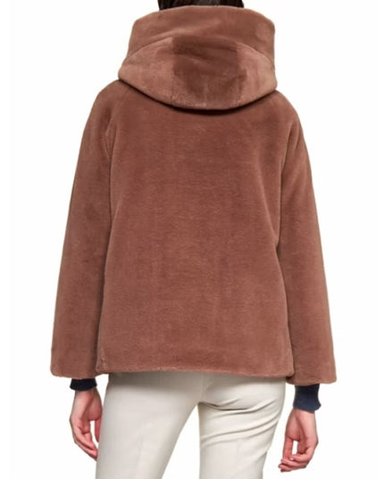 Herno Faux Fur Hooded Jacket