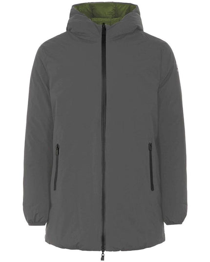 Suns Gray Polyester Jackets & Coat