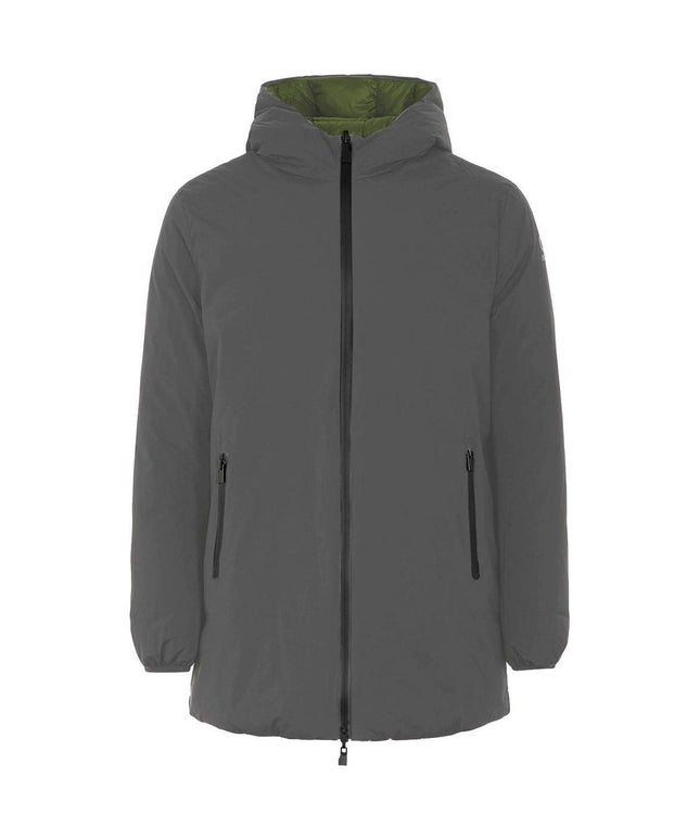 Suns Gray Polyester Jackets & Coat