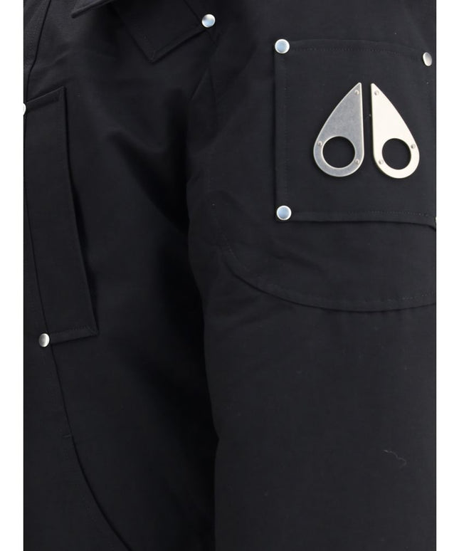 Moose Knuckles Original Ballistic Bomber with removable Shearling