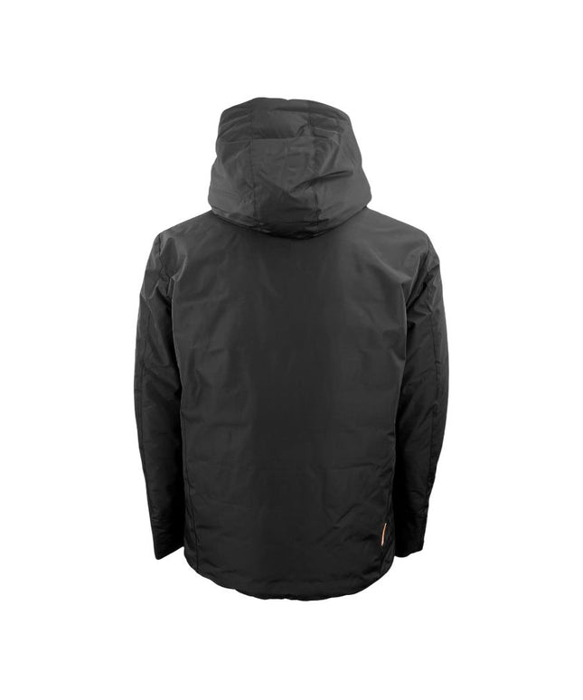 Suns Black Polyester Jackets & Coat