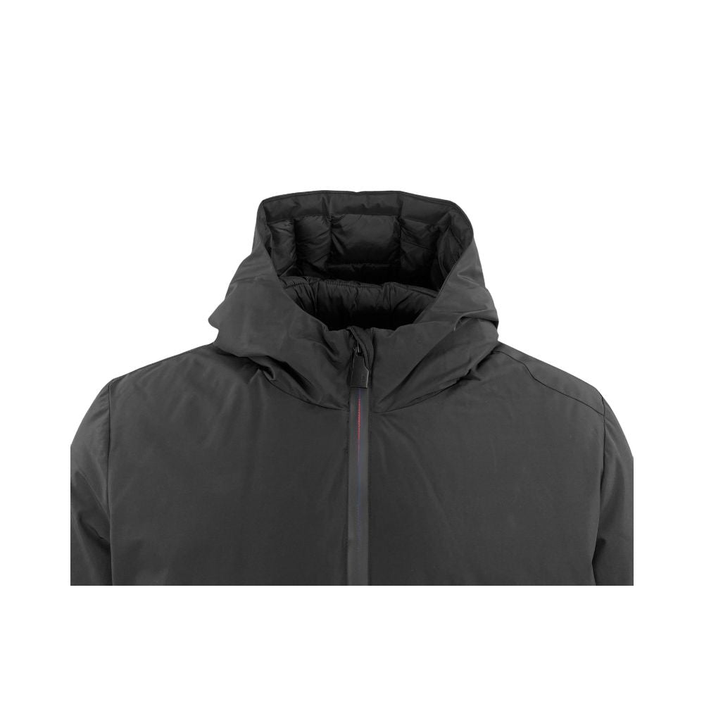 Suns Black Polyester Jackets & Coat