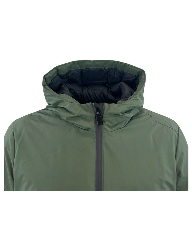 Suns Green Polyester Jackets & Coat