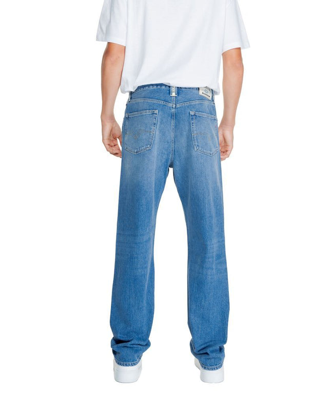 Replay Blue Cotton Pant