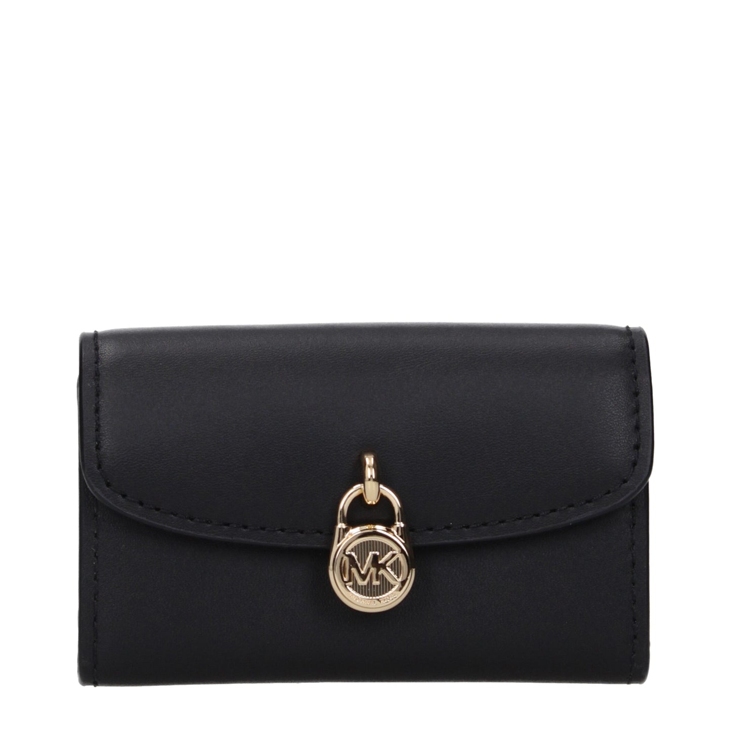 Michael Kors Black Leather Wallets