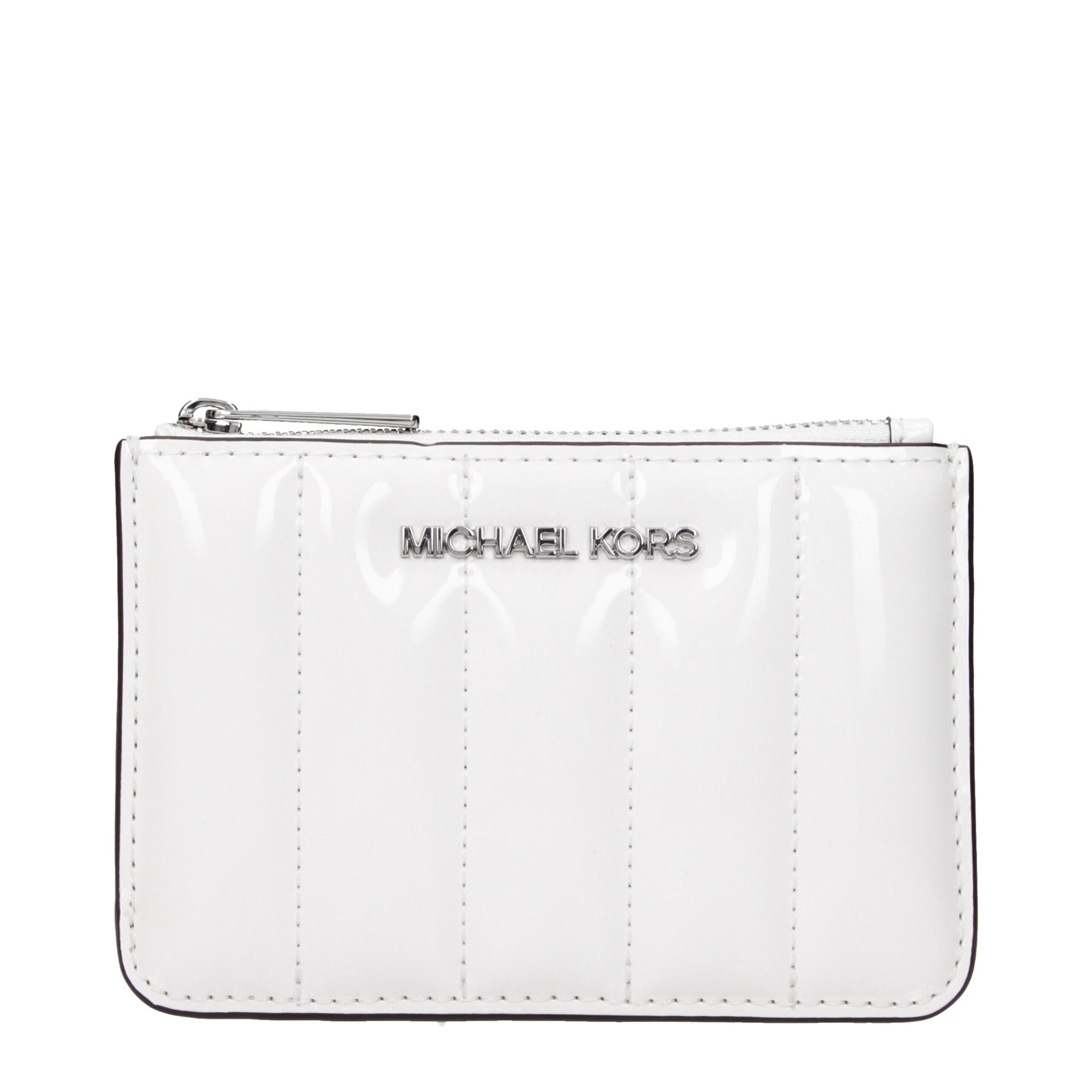 Michael Kors White Leather Wallets