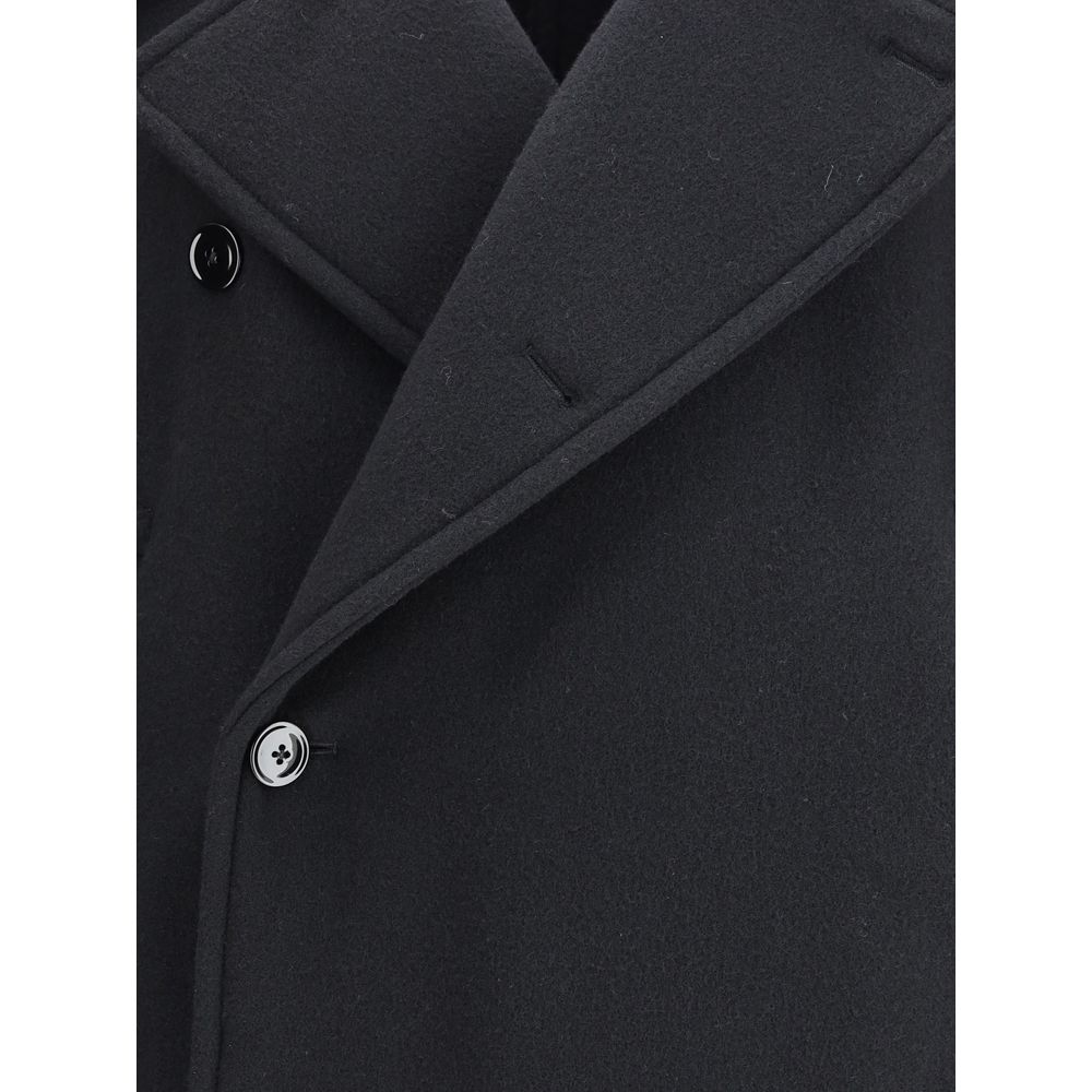 Lemaire Wool Peacoat