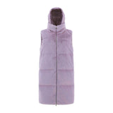 Herno Faux Fur Sleeveles Coat