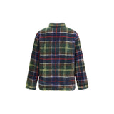 Barbour Sherpa Tartan Fleece Zip Through Jacket