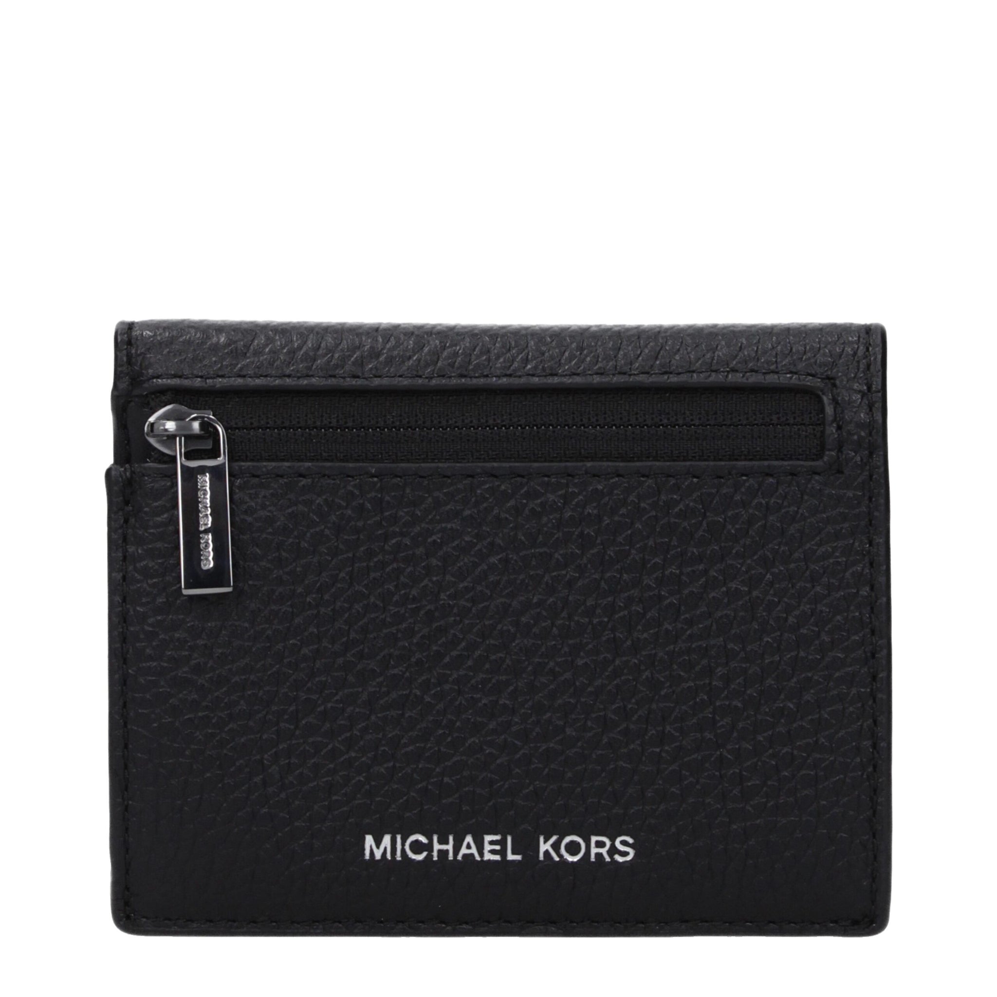 Michael Kors Black Leather Cardholders