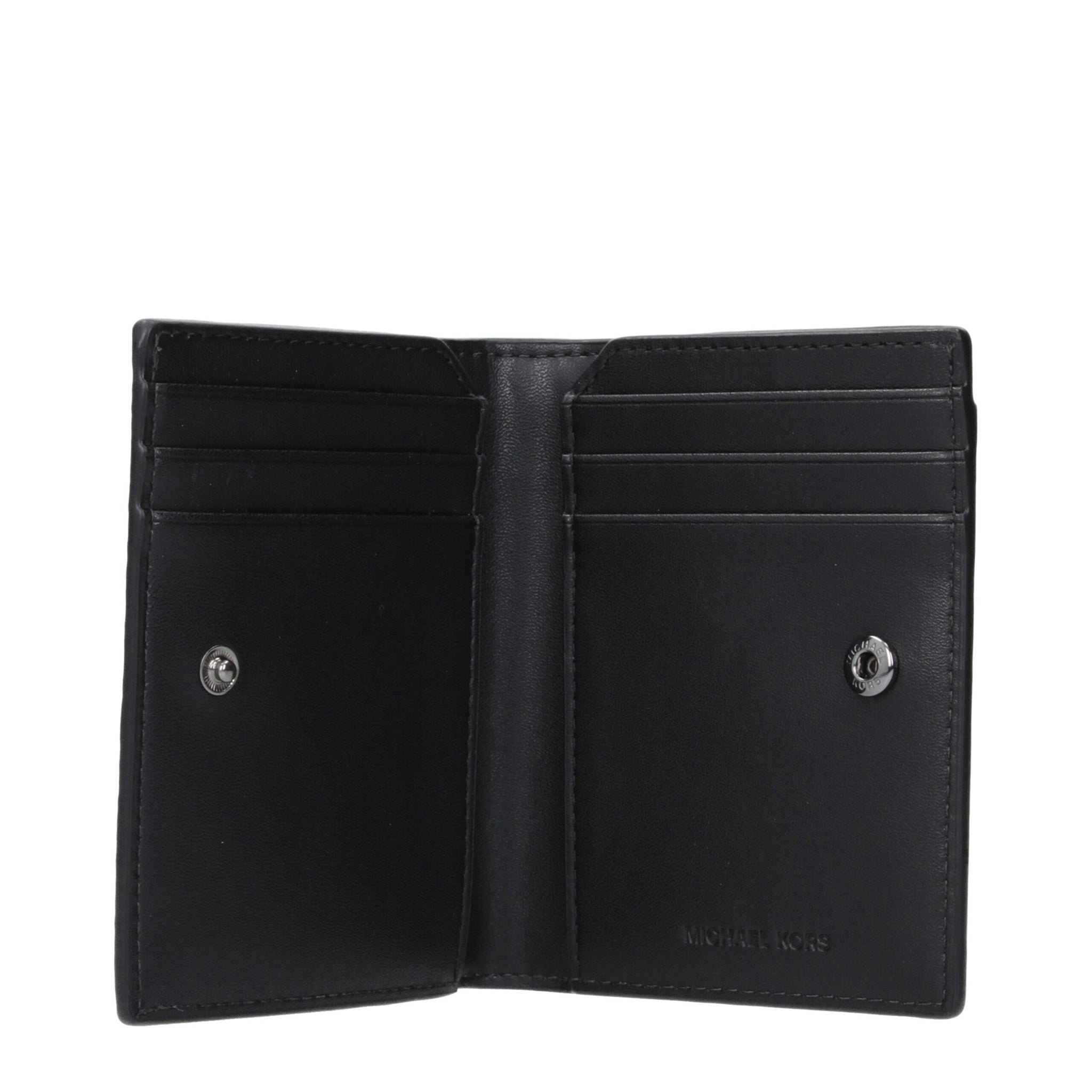 Michael Kors Black Leather Cardholders
