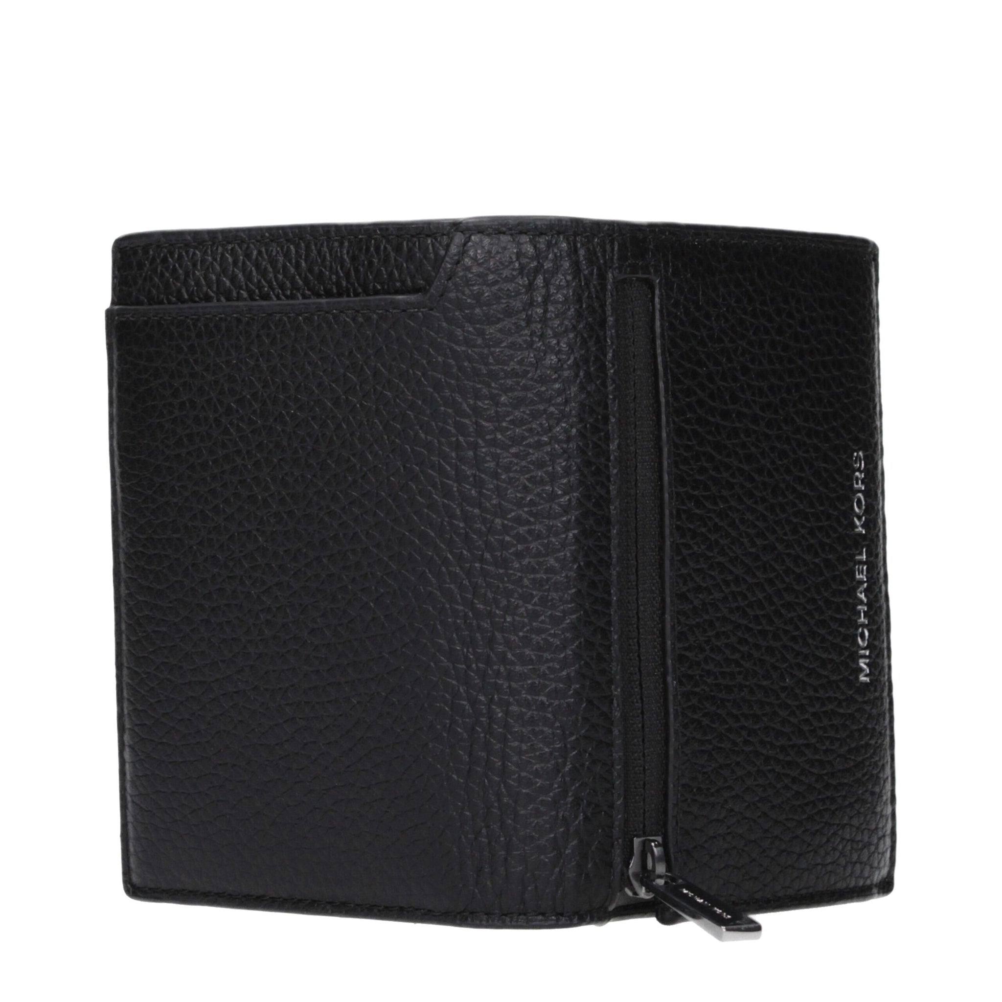 Michael Kors Black Leather Cardholders