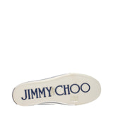 Jimmy Choo Blue Fabric Low Tops