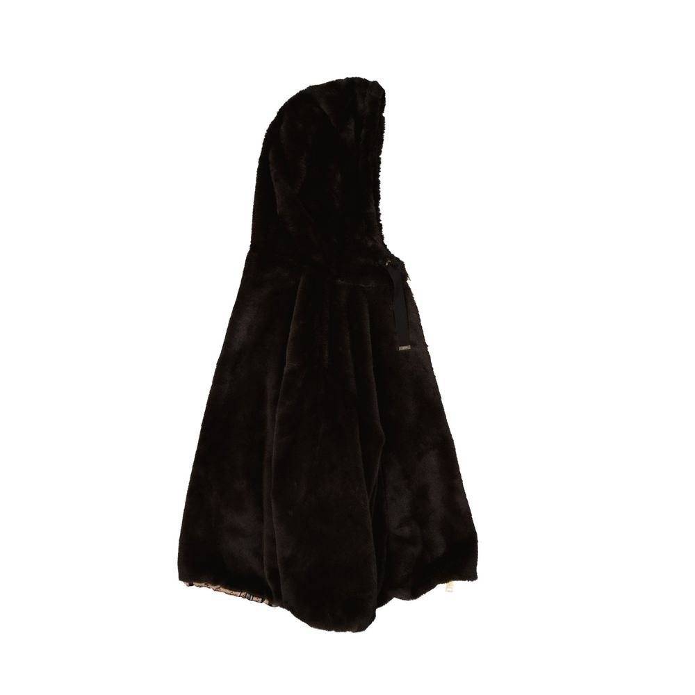 Herno Faux Fur Hooded Jacket