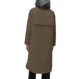Herno Fur Lining Midi Parka Coat